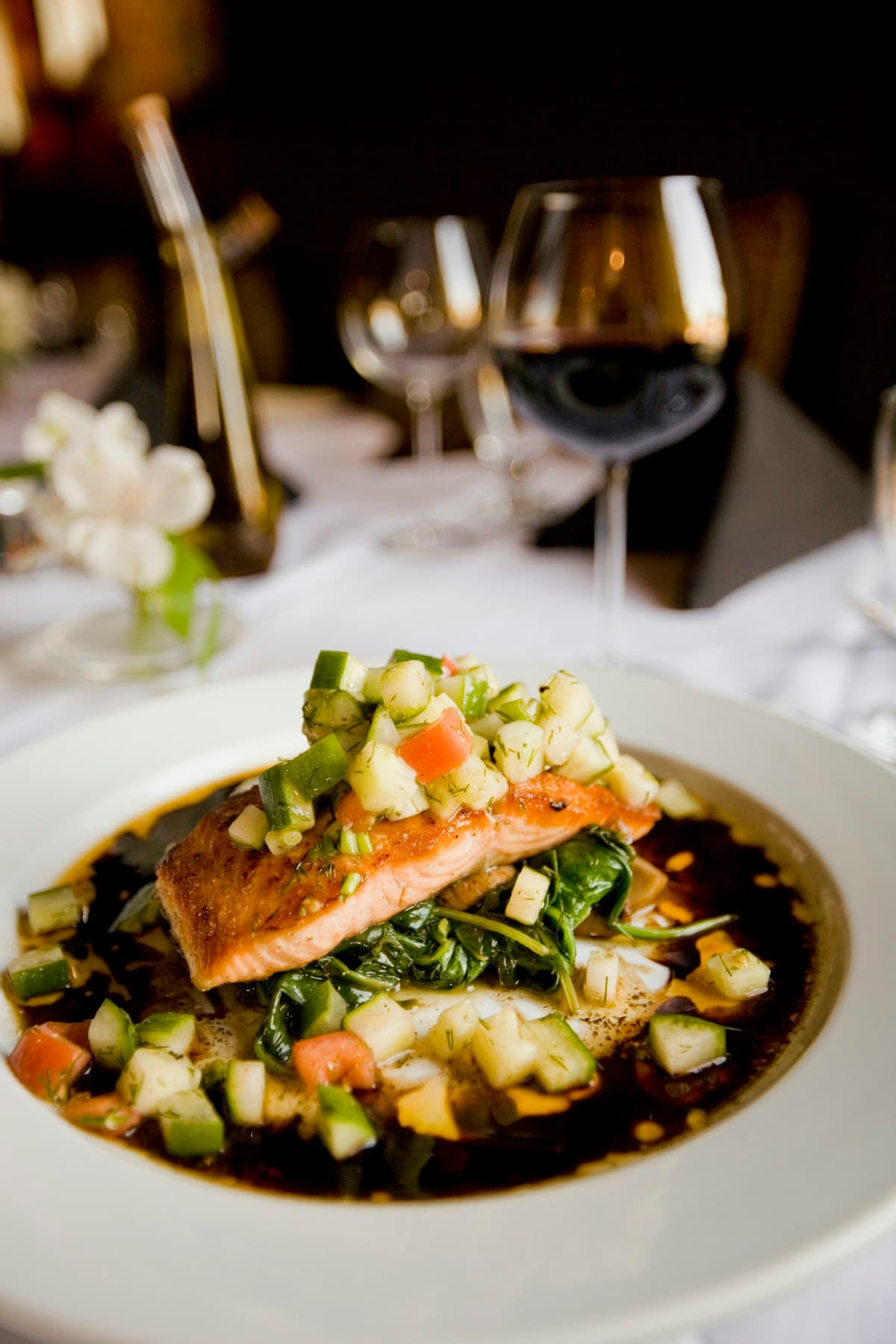 Wild Salmon - anti-inflammatory food with a score of -3.2